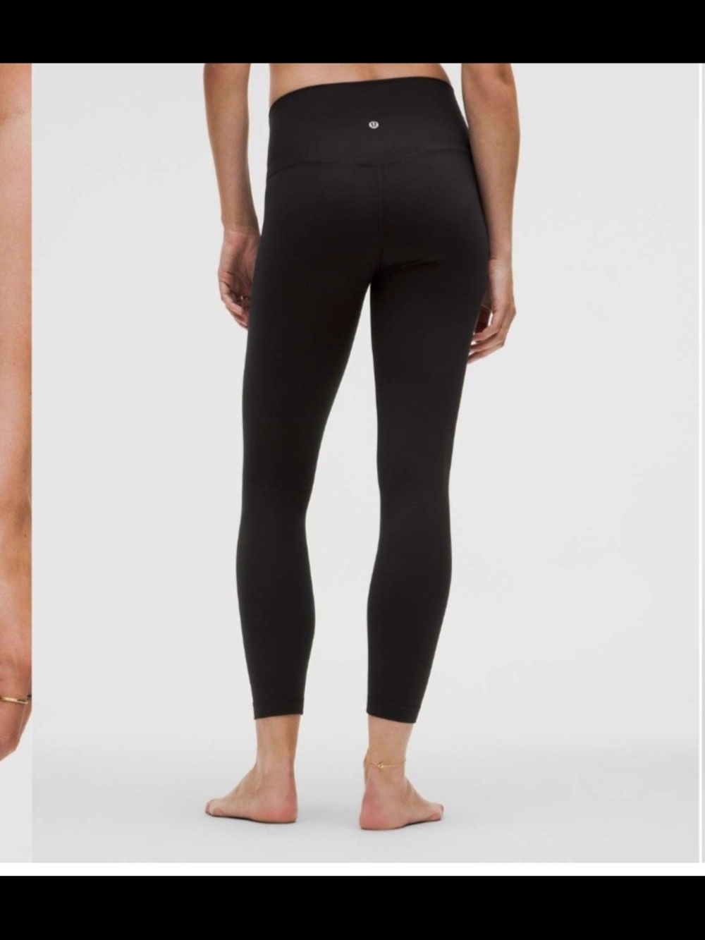 NWT Lululemon Align High-Rise Pant 25" Black Size 0 - Picture 3 of 5